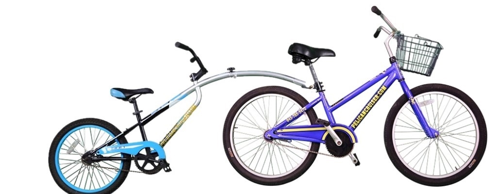 24" Small Adult Cruiser w/Child Tandem & Basket VC