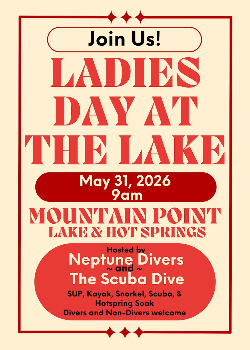 Dive Along - Mountain Point - May 31st, 2026